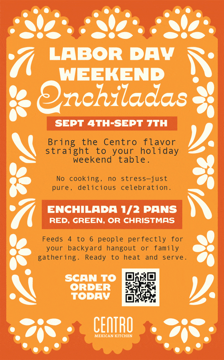 Labor Day Weekend Enchiladas